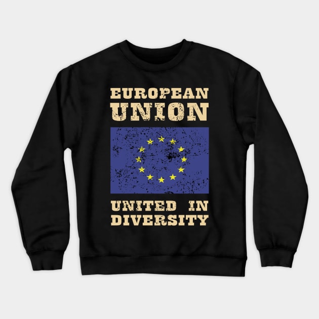 European Union Crewneck Sweatshirt by KewaleeTee